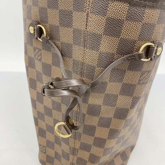 LOUIS VUITTON Authentic Brown Damier Neverfull MM Tote Bag - Picture 14 of 15